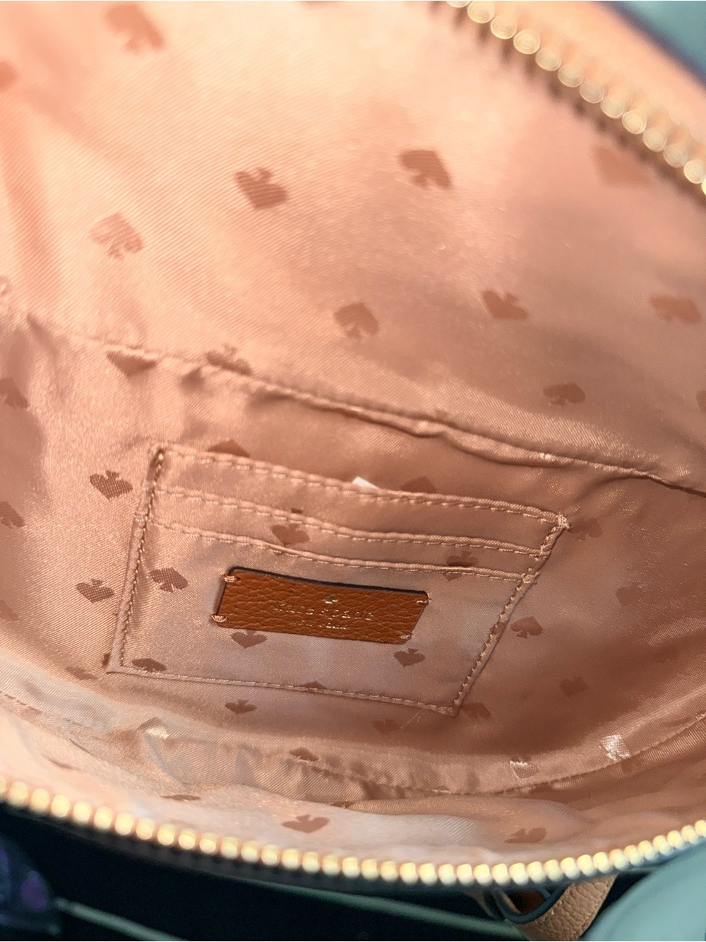 kate spade New York Chestnut Brown Pebbled Leather Crossbody Belt Bag - Picture 10 of 13